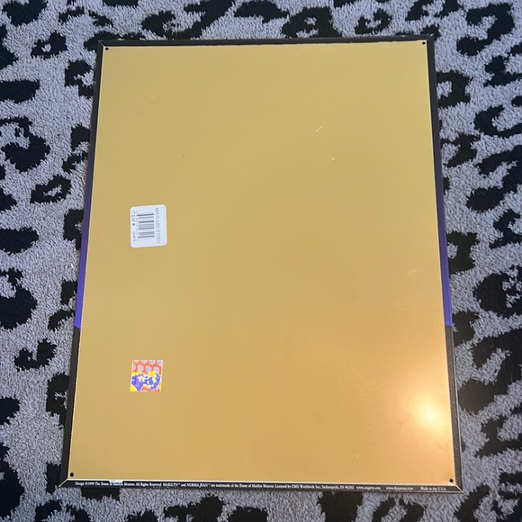 1999 Marilyn Monroe tin metal sign - Picture 2 of 5